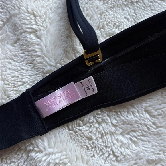 Victoria’s Secret Strapless Push-Up Bra – Size 34A | Black | Everyday Luxe | - Picture 5 of 8